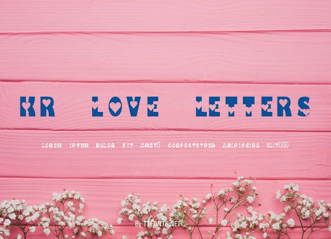 KR Love Letters example